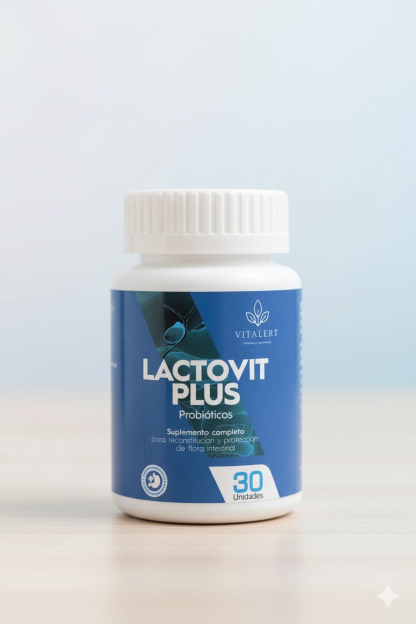 Vitalert – Lactovit Plus | Probióticos Multicepa para la Salud Intestinal