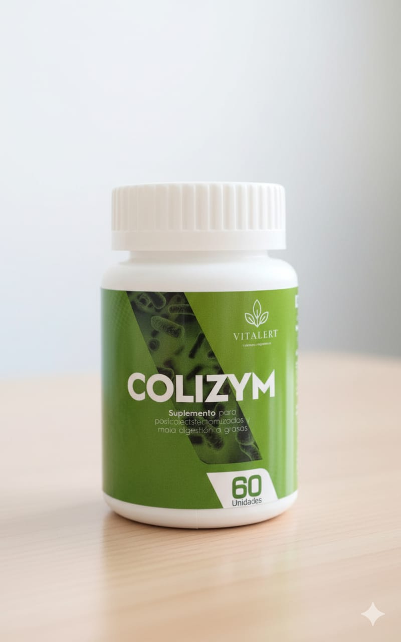 Vitalert – Colizym | Apoyo Enzimático Post-Colecistectomía