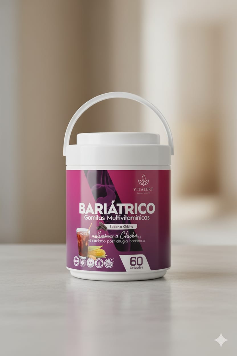 Vitalert – Bariátrico | Complejo Vitamínico Post-Bariátrico en Gomitas